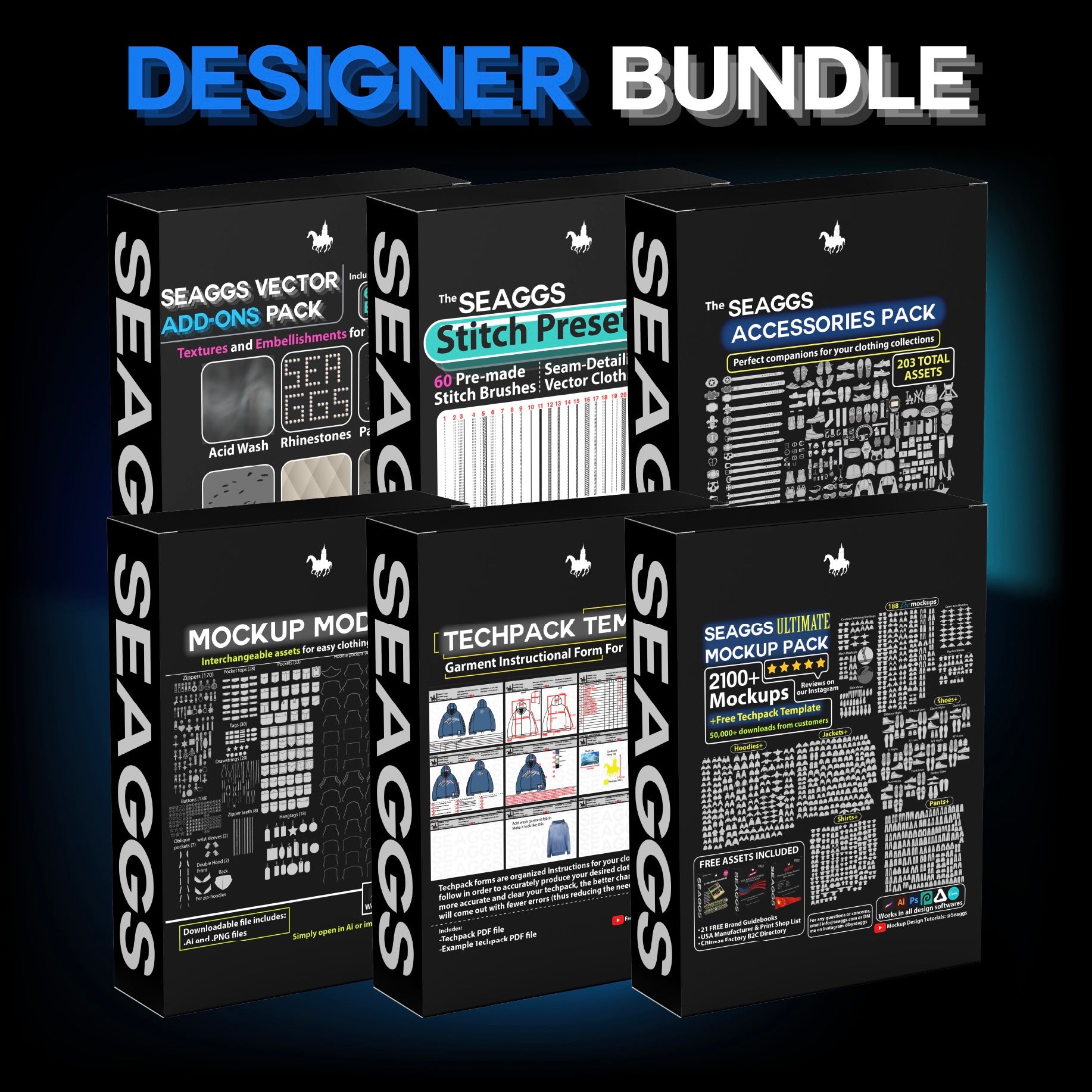 Seaggs DESIGNER Assets Bundle