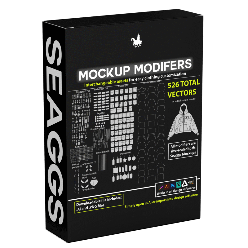 Seaggs Mockup Modifier Pack