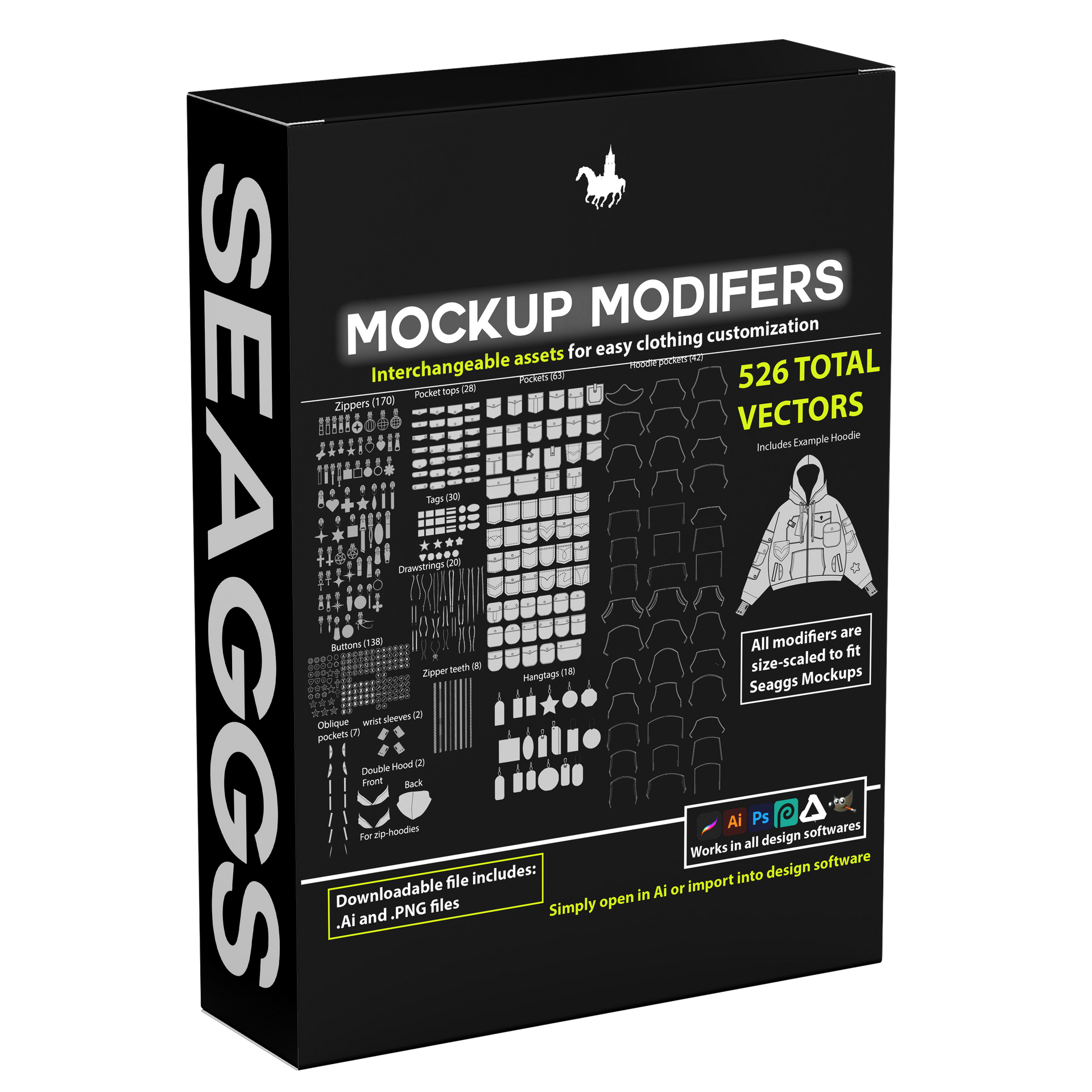 Seaggs Mockup Modifier Pack