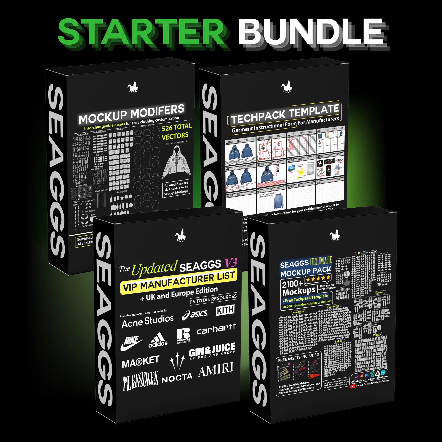 Seaggs STARTER Assets Bundle
