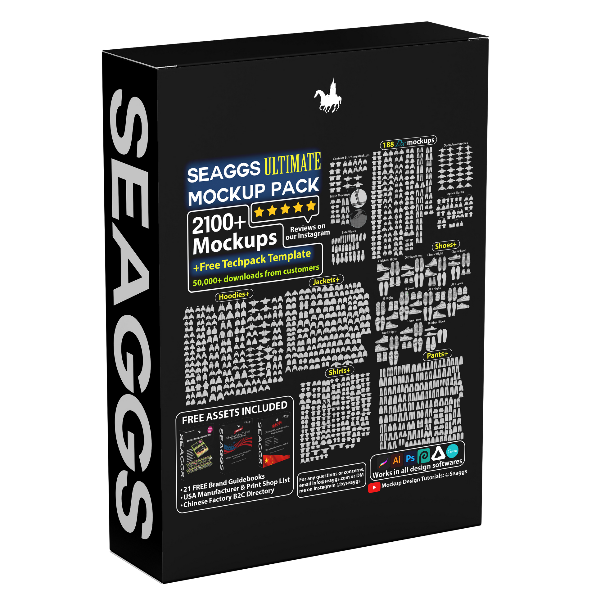 Seaggs ULTIMATE Mockup Pack Seaggs ULTIMATE Mockup Pack